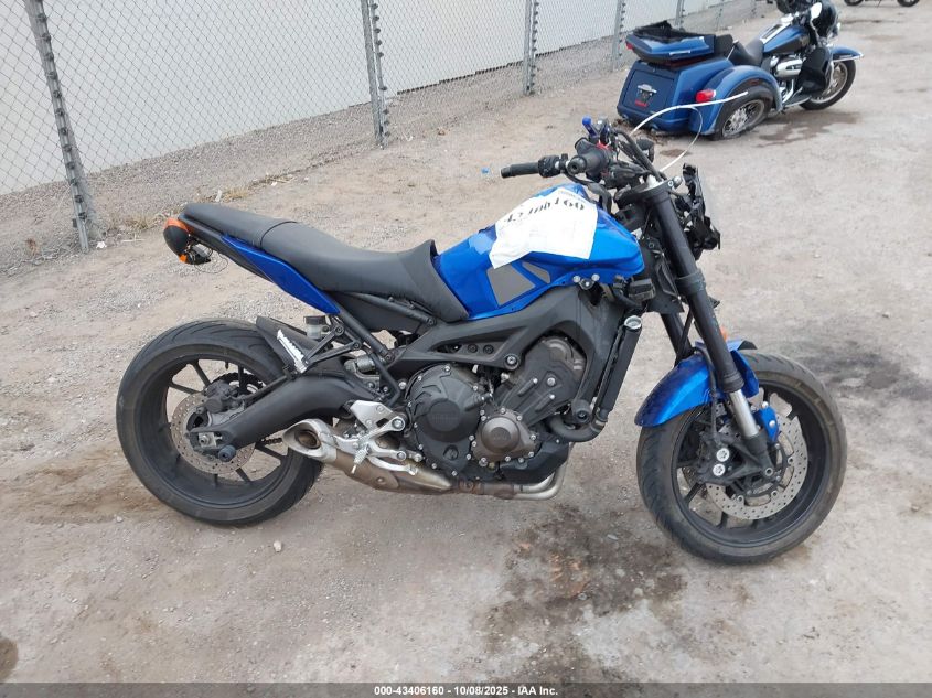 2016 Yamaha Fz09 VIN: JYARN33E2GA008862 Lot: 43406160