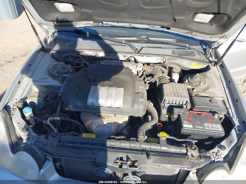 2005 Hyundai Sonata Gl VIN: KMHWF25S25A188841 Lot: 43406162