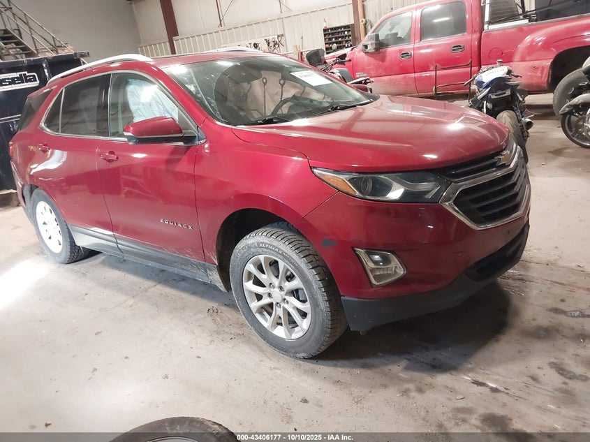 2018 Chevrolet Equinox Lt red other gasoline 2GNAXSEVXJ6112062 photo #1