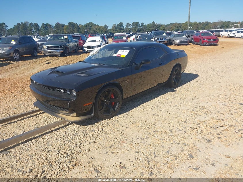 Vin: 2c3cdzc96jh255088, lot: 43901002, dodge challenger srt hellcat 20182