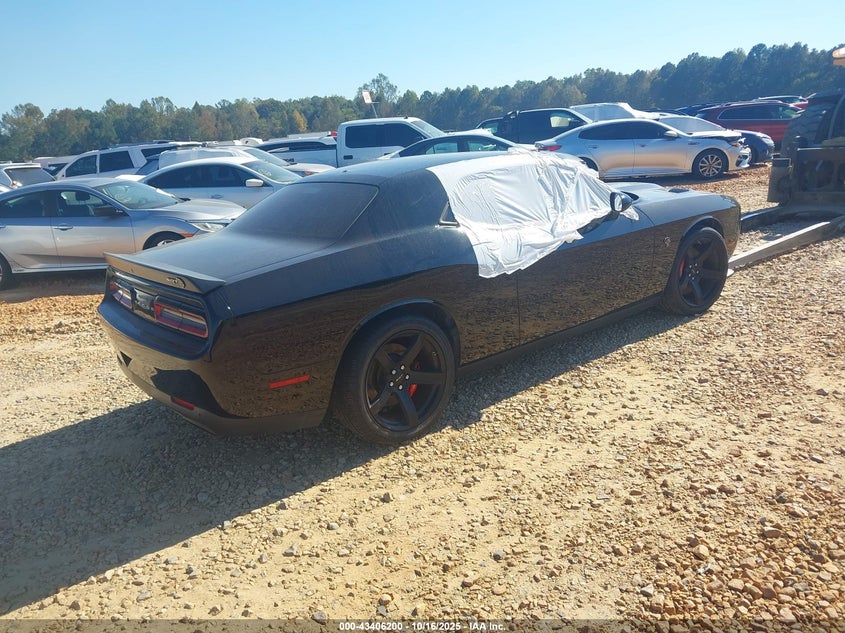 Vin: 2c3cdzc96jh255088, lot: 43901002, dodge challenger srt hellcat 20184