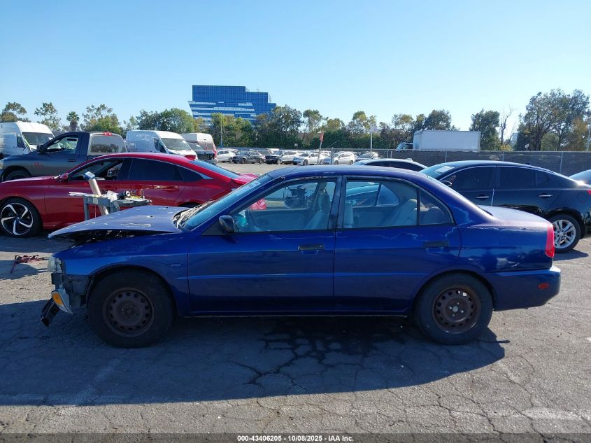 2001 Mitsubishi Mirage Es VIN: JA3AY26C71U018708 Lot: 43406205
