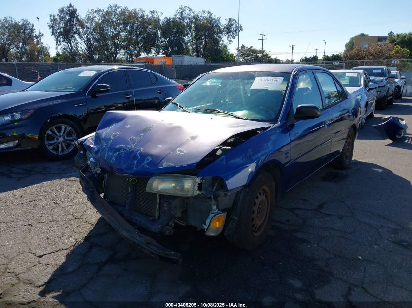 2001 Mitsubishi Mirage Es VIN: JA3AY26C71U018708 Lot: 43406205