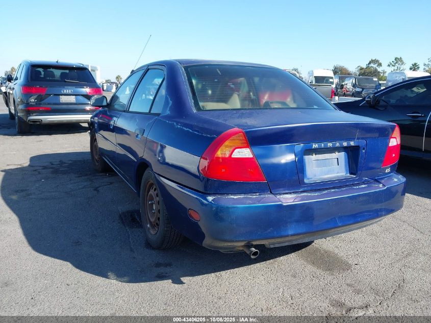 2001 Mitsubishi Mirage Es VIN: JA3AY26C71U018708 Lot: 43406205