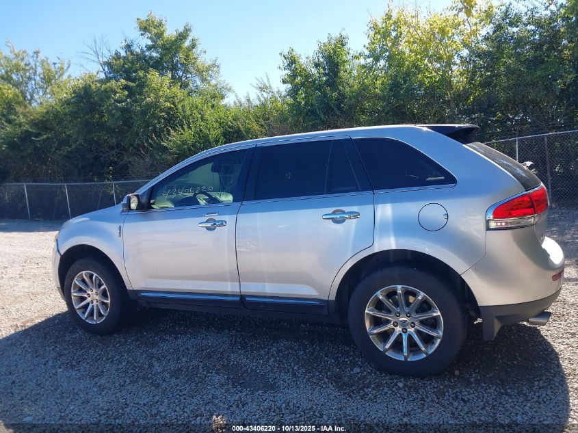 2011 Lincoln Mkx VIN: 2LMDJ8JK9BBJ16067 Lot: 43406220