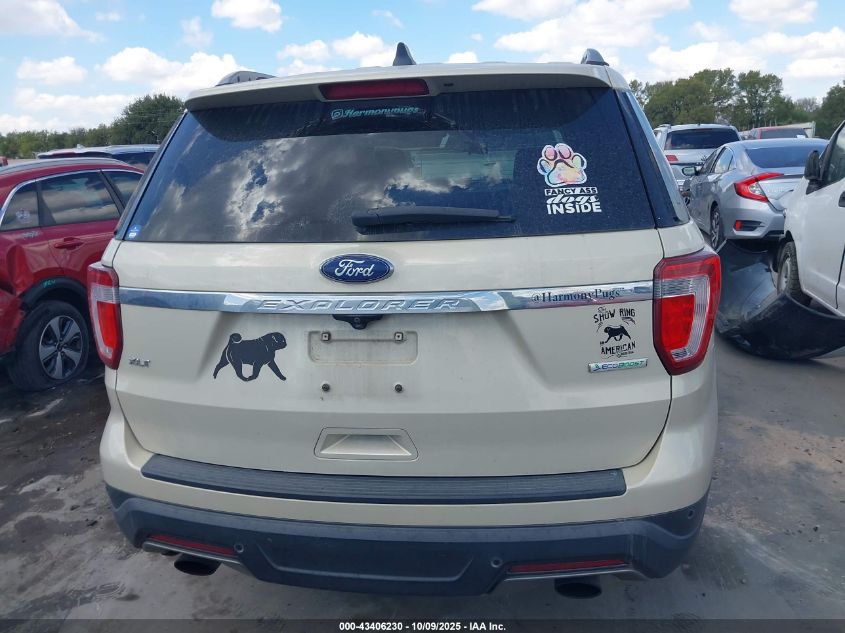 2018 Ford Explorer Xlt VIN: 1FM5K7DH0JGB32124 Lot: 43406230