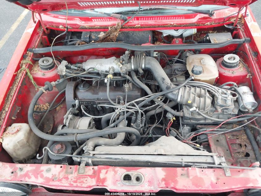 1987 Volkswagen Cabriolet VIN: WVWCA0154HK012964 Lot: 43406256