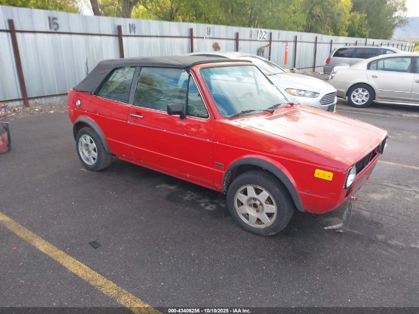 WVWCA0154HK012964 VOLKSWAGEN CABRIOLET Photo 1