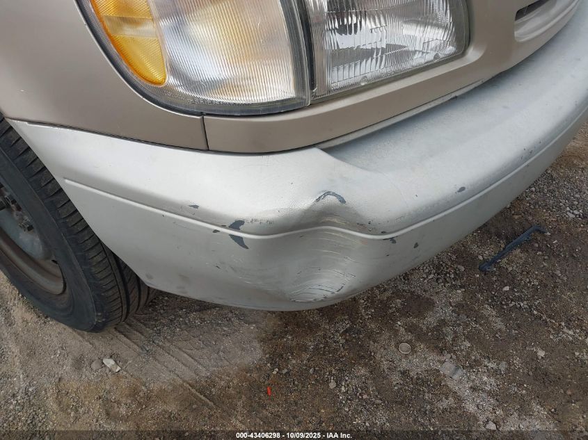 2000 Toyota Sienna Xle VIN: 4T3ZF13C4YU263505 Lot: 43406298