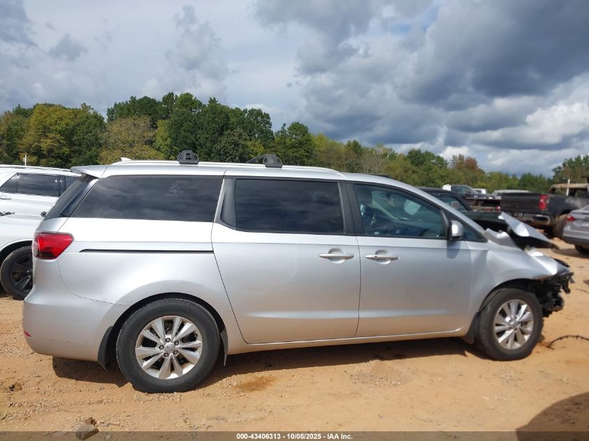 2016 Kia Sedona Lx VIN: KNDMB5C17G6209756 Lot: 43406313