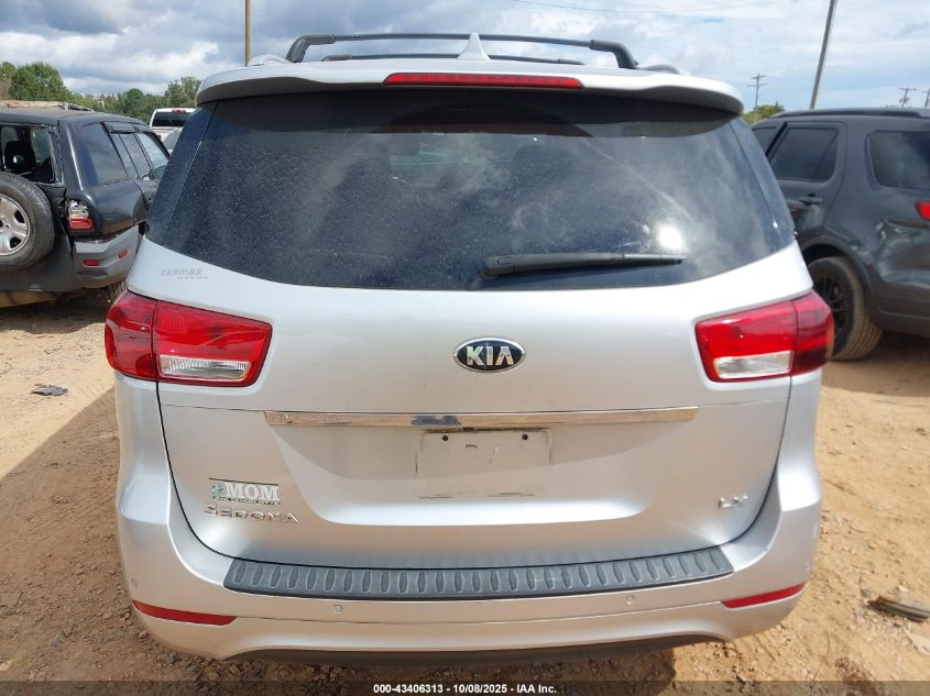 2016 Kia Sedona Lx VIN: KNDMB5C17G6209756 Lot: 43406313