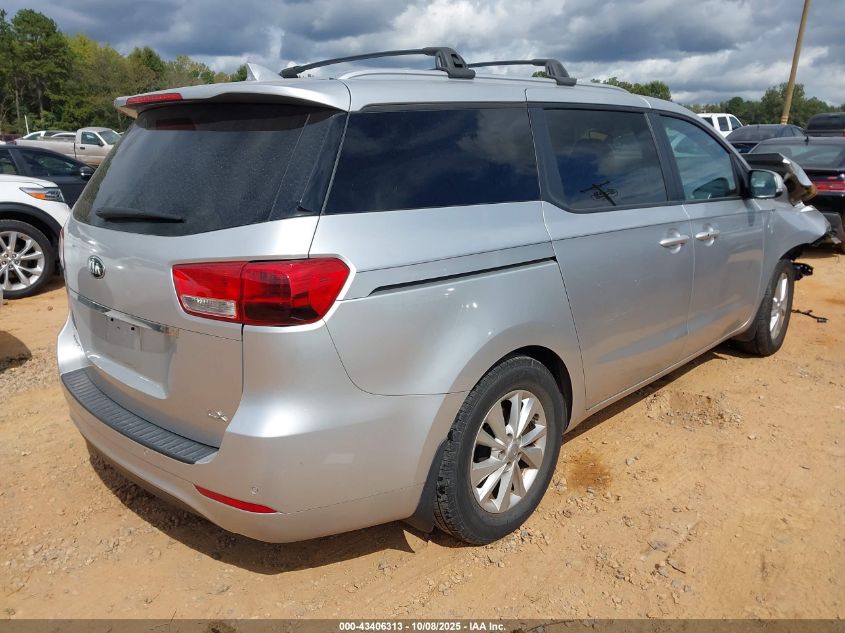 2016 Kia Sedona Lx VIN: KNDMB5C17G6209756 Lot: 43406313