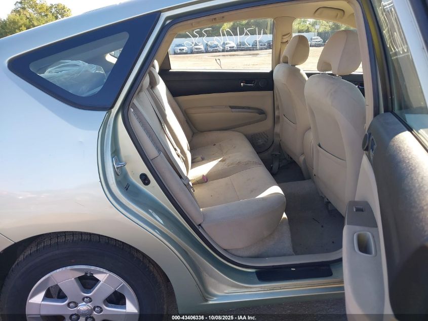 2006 Toyota Prius VIN: JTDKB20U263168019 Lot: 43406336