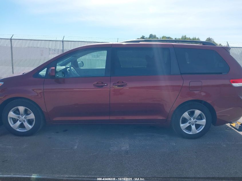 2014 Toyota Sienna Le VIN: 5TDKK3DC8ES522775 Lot: 43406339