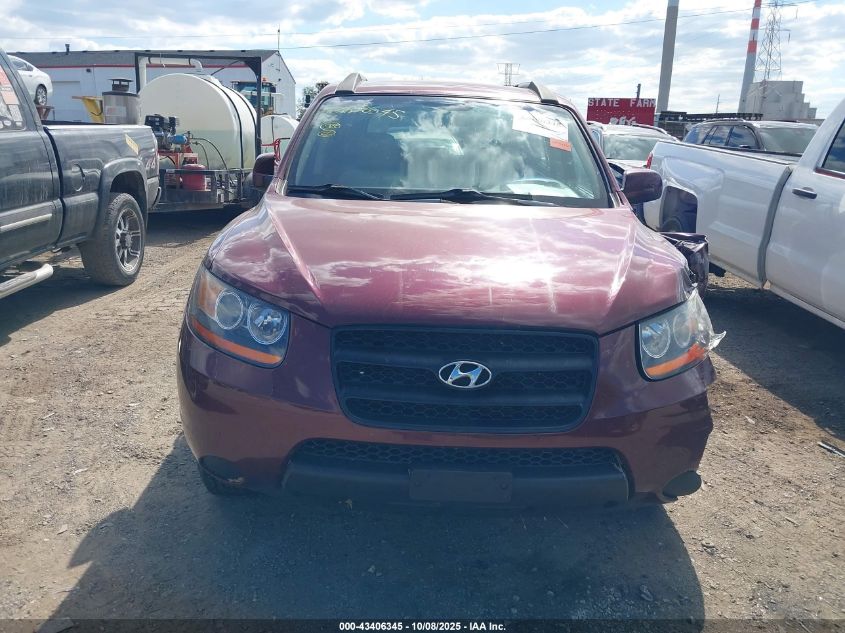 2008 Hyundai Santa Fe Gls VIN: 5NMSG13D58H182007 Lot: 43406345