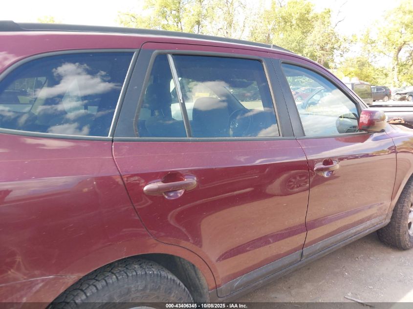 2008 Hyundai Santa Fe Gls VIN: 5NMSG13D58H182007 Lot: 43406345