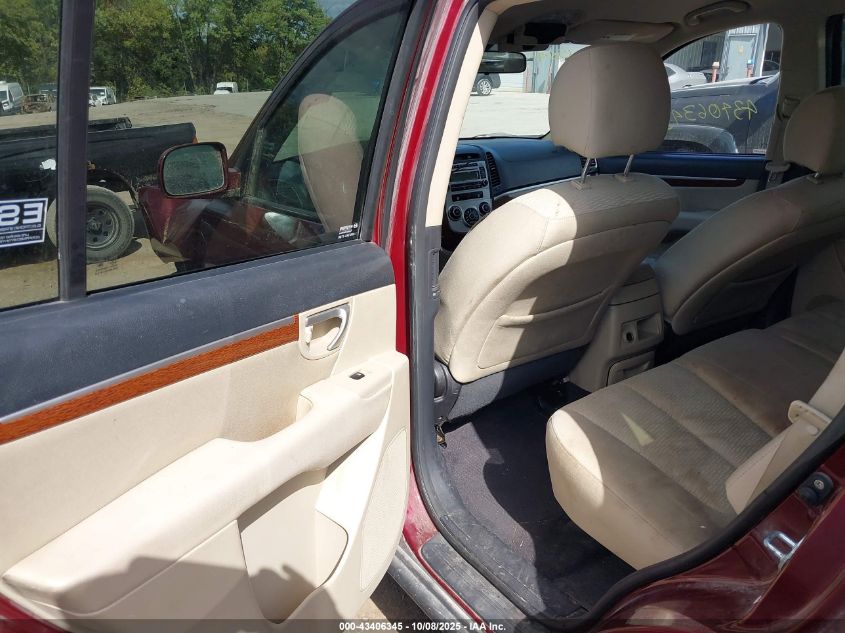 2008 Hyundai Santa Fe Gls VIN: 5NMSG13D58H182007 Lot: 43406345