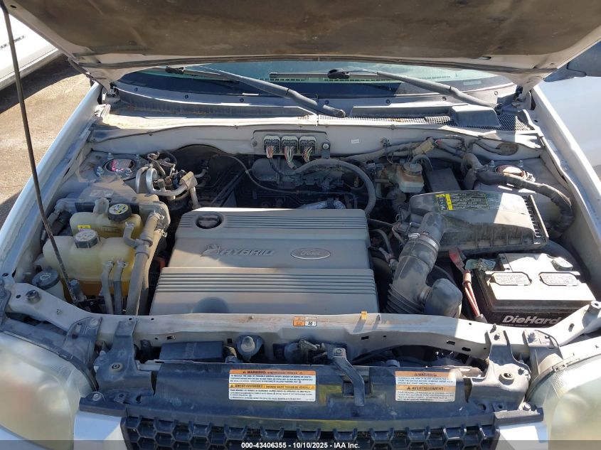 2007 Ford Escape Hybrid VIN: 1FMCU49H77KB42809 Lot: 43406355