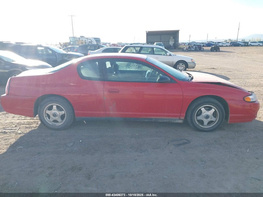 2005 Chevrolet Monte Carlo Ls VIN: 2G1WW12E359215076 Lot: 43406373