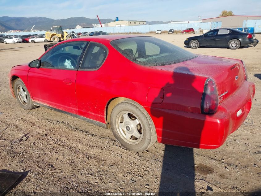 2005 Chevrolet Monte Carlo Ls