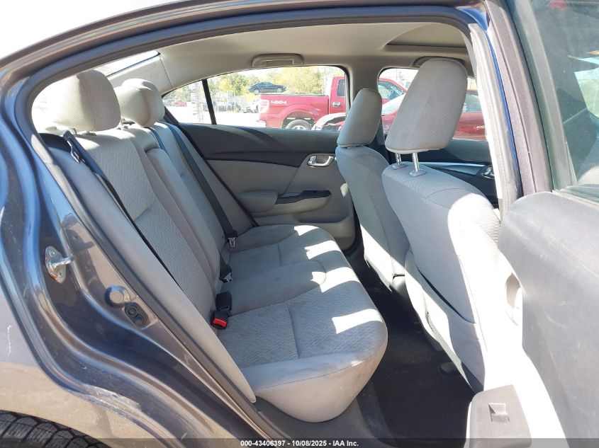 2014 Honda Civic Ex VIN: 19XFB2F8XEE011695 Lot: 43406397