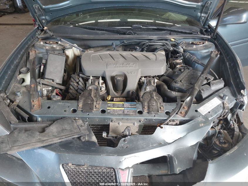 2006 Pontiac Grand Prix VIN: 2G2WP552361111043 Lot: 43406411