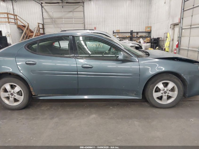 2006 Pontiac Grand Prix VIN: 2G2WP552361111043 Lot: 43406411