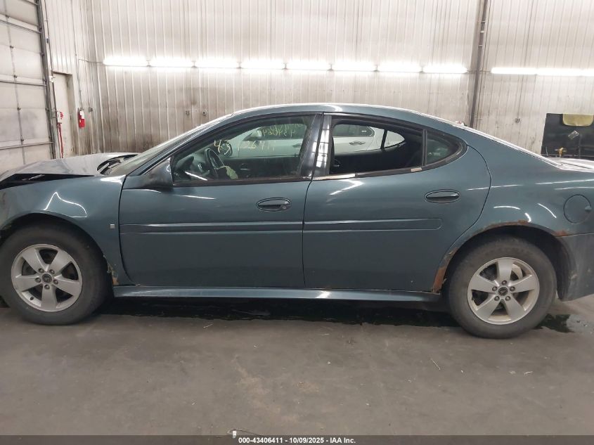 2006 Pontiac Grand Prix VIN: 2G2WP552361111043 Lot: 43406411