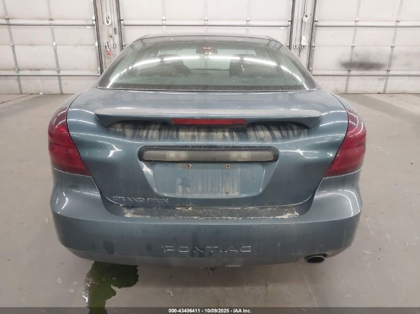 2006 Pontiac Grand Prix VIN: 2G2WP552361111043 Lot: 43406411