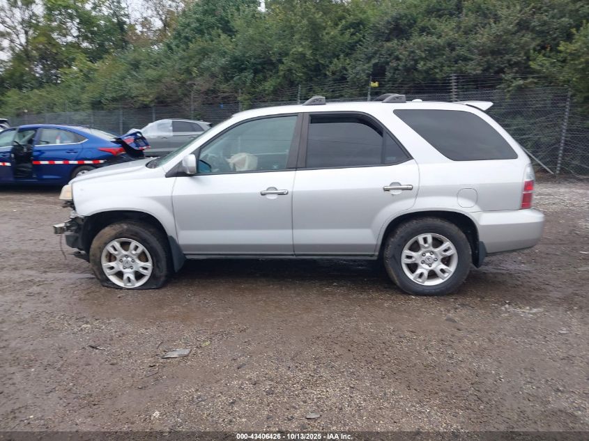 2006 Acura Mdx VIN: 2HNYD18646H526183 Lot: 43406426