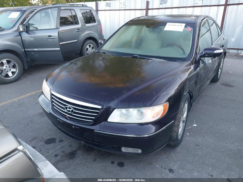 2007 Hyundai Azera Limited/Se VIN: KMHFC46FX7A181824 Lot: 43406438