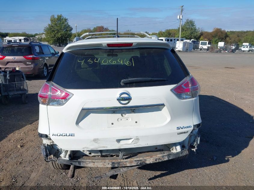 2016 Nissan Rogue Sv VIN: 5N1AT2MV6GC873561 Lot: 43406461