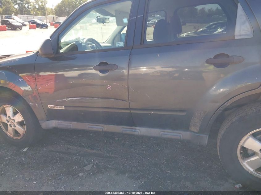 2008 Ford Escape Xlt VIN: 1FMCU03Z38KC91049 Lot: 43406463