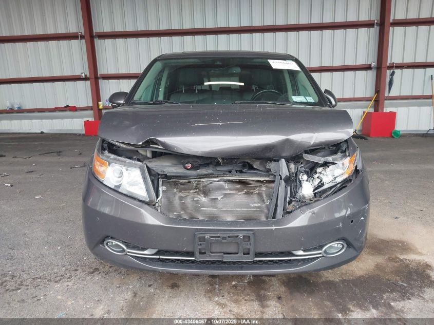 2016 Honda Odyssey Touring/Touring Elite VIN: 5FNRL5H90GB039598 Lot: 43406467