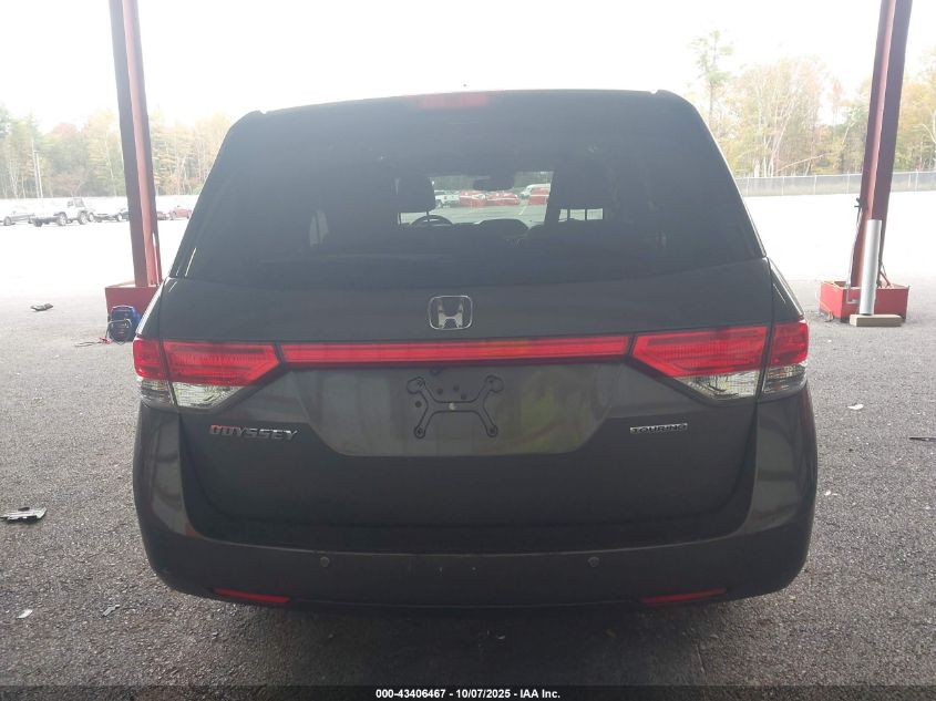 2016 Honda Odyssey Touring/Touring Elite VIN: 5FNRL5H90GB039598 Lot: 43406467