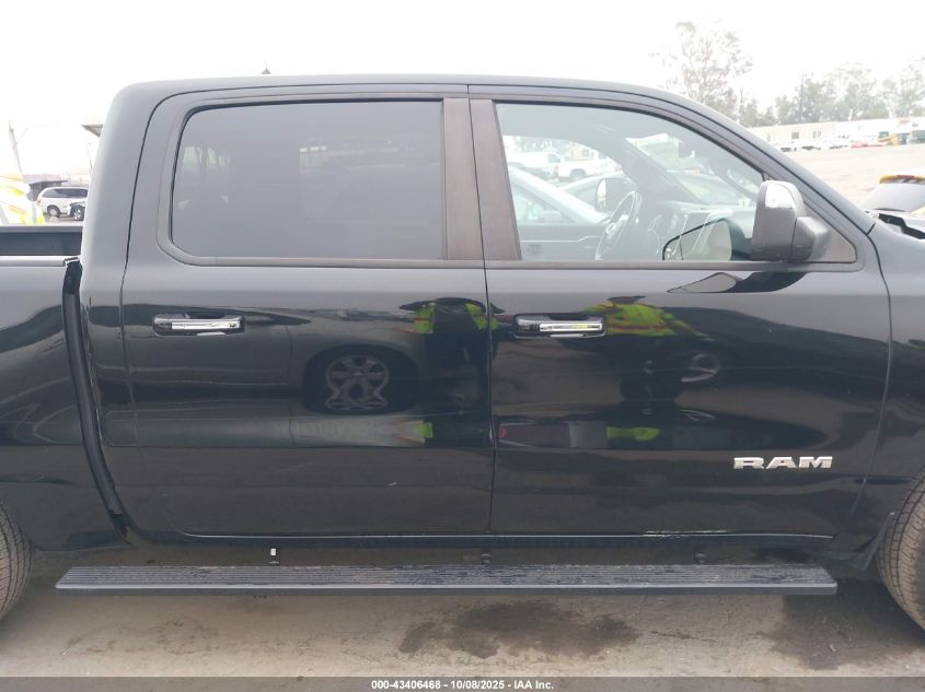 2019 Ram 1500 Big Horn/Lone Star 4X4 5'7 Box VIN: 1C6SRFFT5KN825399 Lot: 43406468