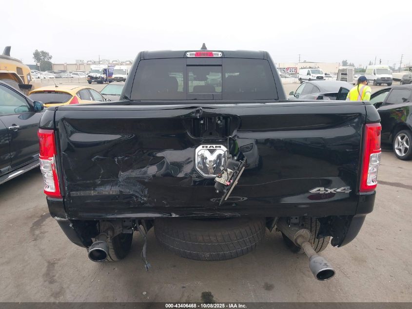 2019 Ram 1500 Big Horn/Lone Star 4X4 5'7 Box VIN: 1C6SRFFT5KN825399 Lot: 43406468