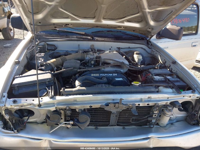 2004 Toyota Tacoma Base V6 VIN: 5TEHN72N94Z434168 Lot: 43406490