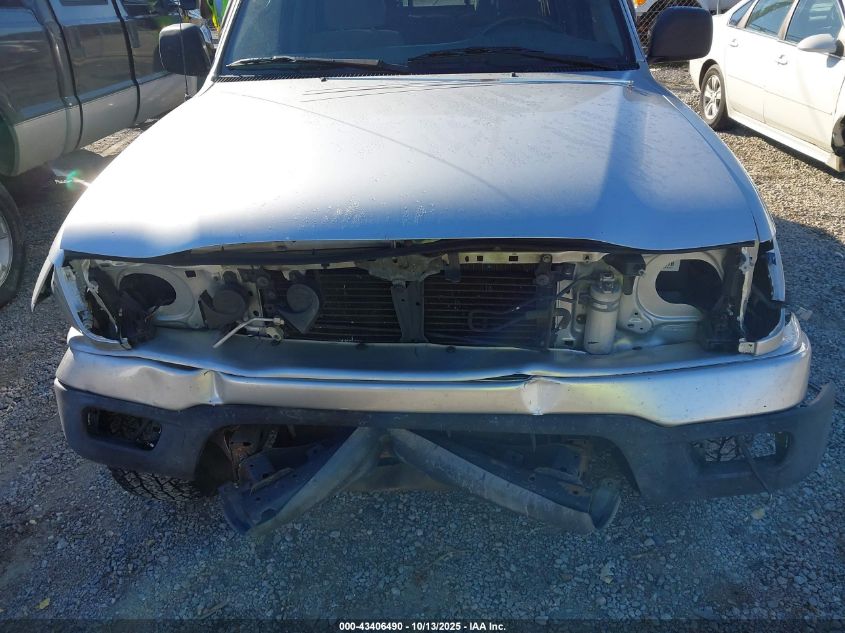 2004 Toyota Tacoma Base V6 VIN: 5TEHN72N94Z434168 Lot: 43406490