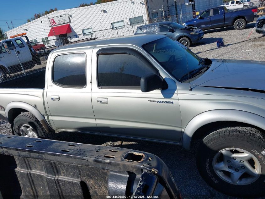 2004 Toyota Tacoma Base V6 VIN: 5TEHN72N94Z434168 Lot: 43406490