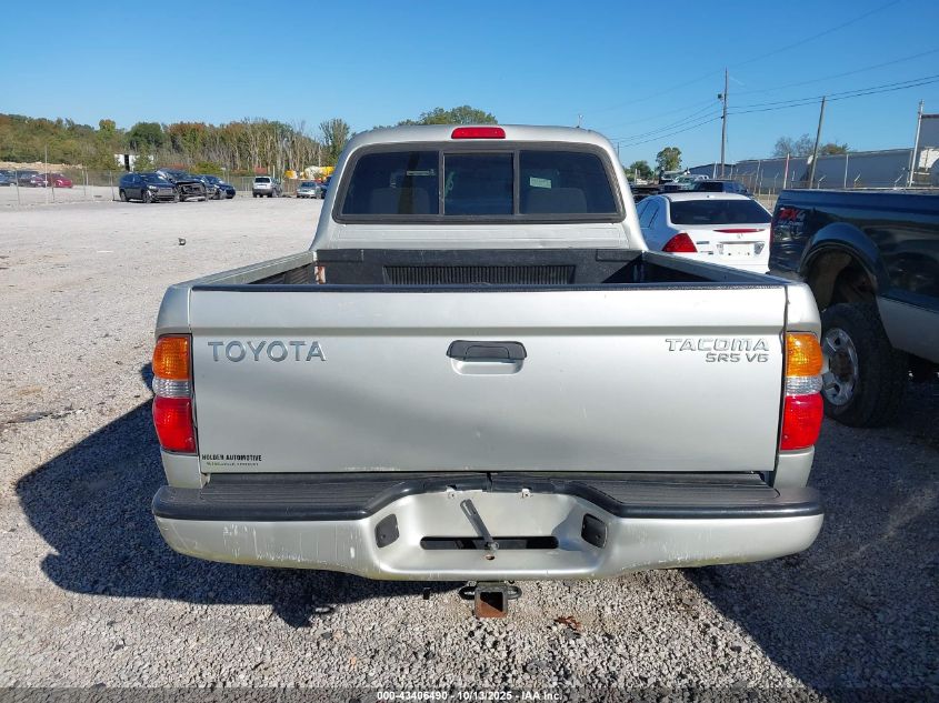 2004 Toyota Tacoma Base V6 VIN: 5TEHN72N94Z434168 Lot: 43406490