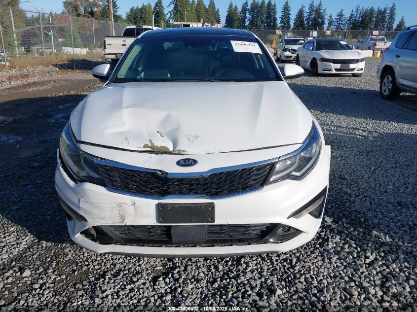 2019 Kia Optima Ex VIN: 5XXGU4L12KG301837 Lot: 43406492