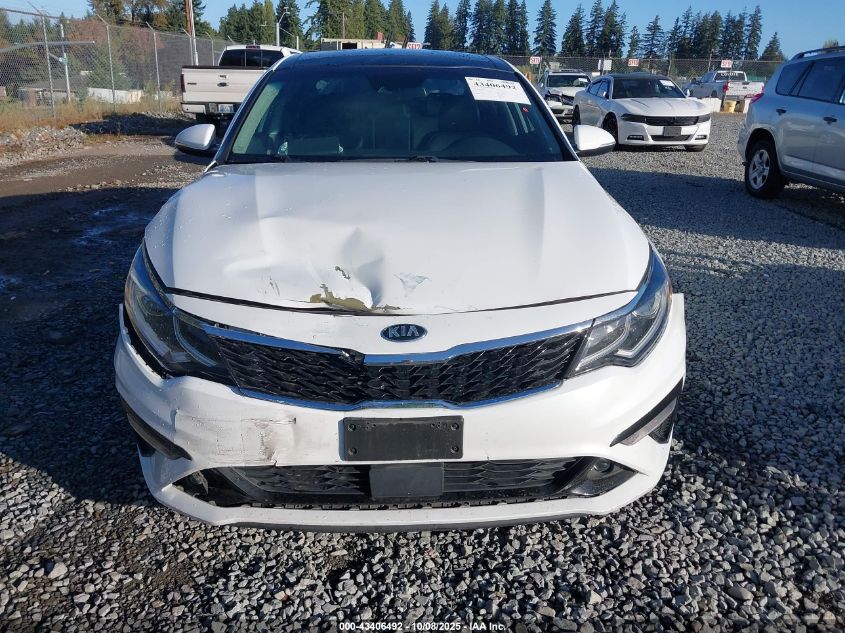 2019 Kia Optima Ex VIN: 5XXGU4L12KG301837 Lot: 43406492