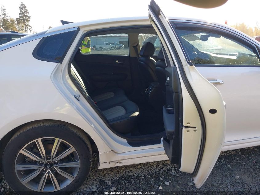 2019 Kia Optima Ex VIN: 5XXGU4L12KG301837 Lot: 43406492