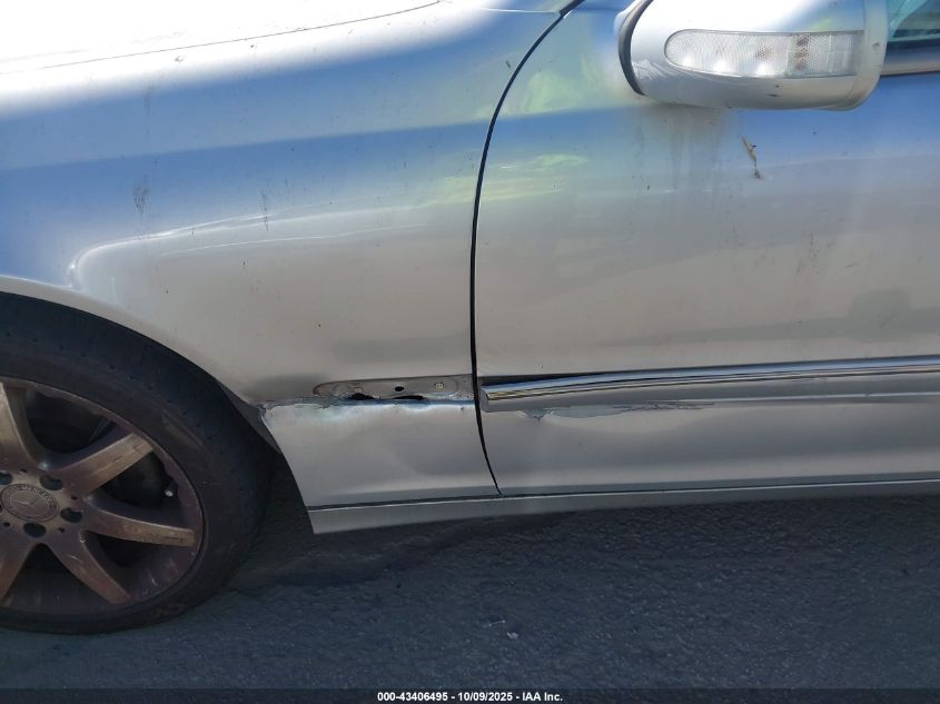 2003 Mercedes-Benz C 230 Kompressor Sport VIN: WDBRF40J33F428554 Lot: 43406495