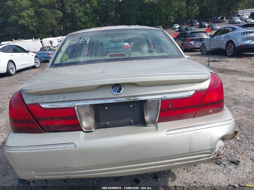 2005 Mercury Grand Marquis Ls/Lse VIN: 2MEFM75W75X645269 Lot: 43406515