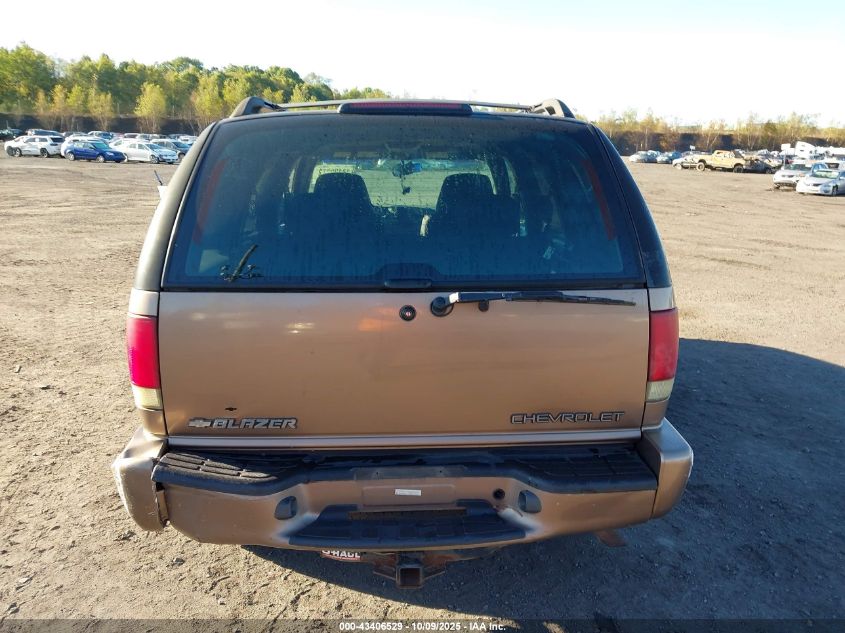 2003 Chevrolet Blazer Ls VIN: 1GNDT13X03K108870 Lot: 43406529