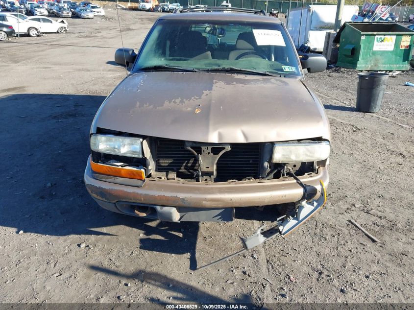 2003 Chevrolet Blazer Ls VIN: 1GNDT13X03K108870 Lot: 43406529