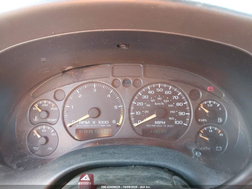 2003 Chevrolet Blazer Ls VIN: 1GNDT13X03K108870 Lot: 43406529