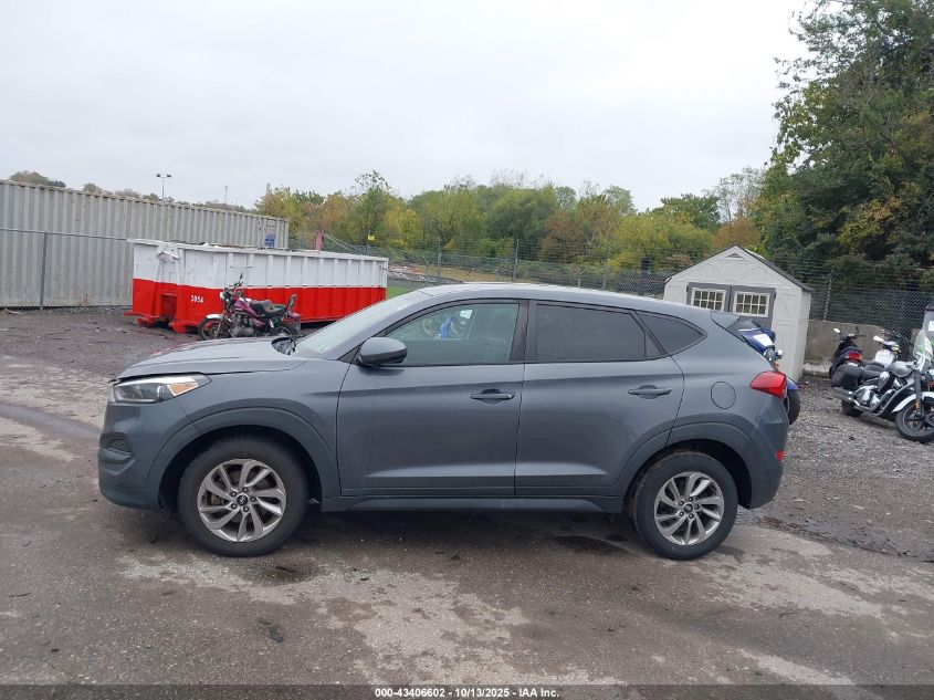 2018 Hyundai Tucson Se VIN: KM8J2CA40JU683759 Lot: 43406602